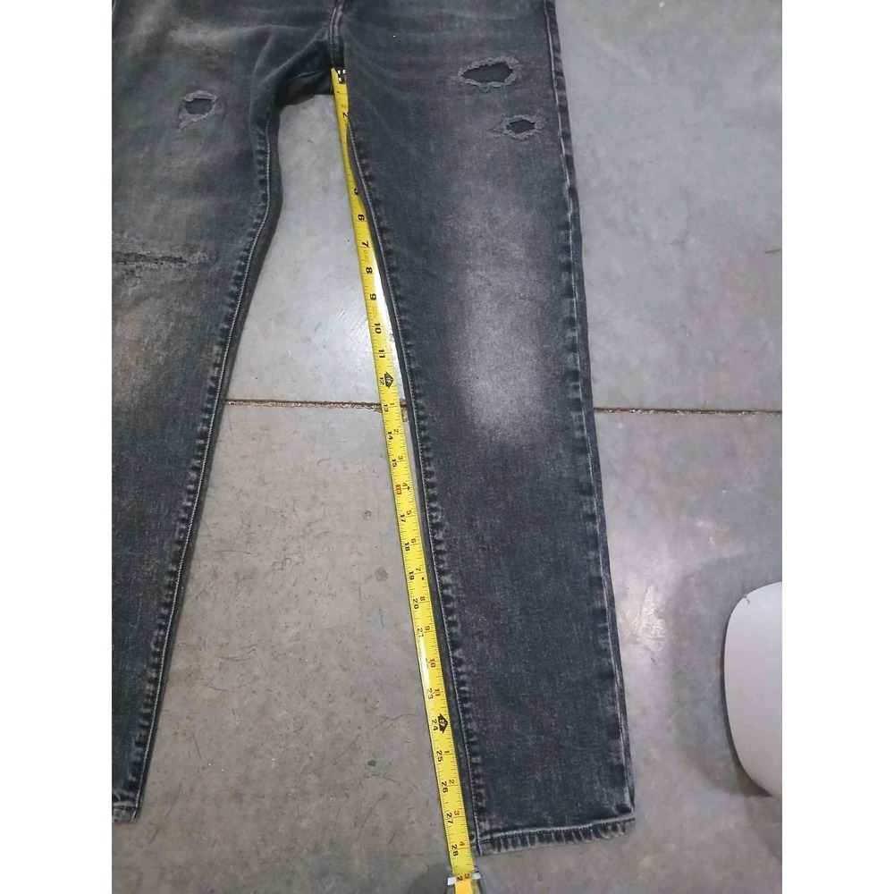 DIESEL Men's Size W30xL28 (Tag 28x 32) Black 2019 D-Strukt Slim  Jeans - Picture 8 of 11